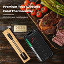 Termometro per cucinare e friggere - WIFI con APP per friggere - Il ripetitore garantisce una lunga distanza dal cellulare - Forno, grill o padella.