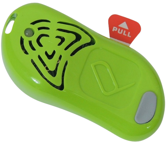 Ultrasonic repeller against ticks and insects for children from 10 years, adults and pets