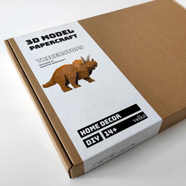 DIY/do it yourself Dinosaur - Triceratops