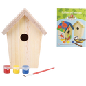Cassetta nido/casetta per uccellini modello Nonni - Fallo insieme al set nipotini