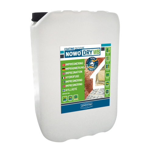 Impregnazione per piastrelle e facciate - NowoDry WB - 25 litri pronto per l'uso