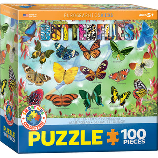 Puzzle - Farfalle - 100 pezzi