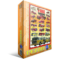 Puzzle - Autopompe - 100 pezzi