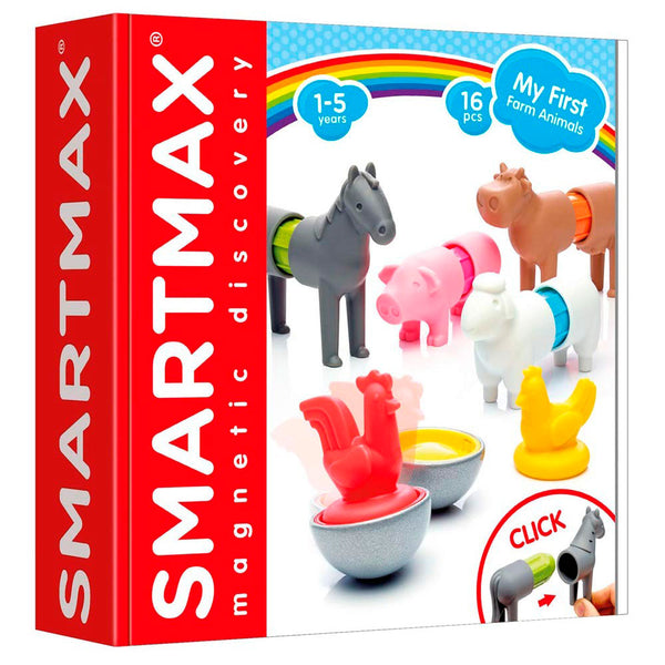 SmartMax- I miei primi animali da fattoria - Giocattolo magnetico