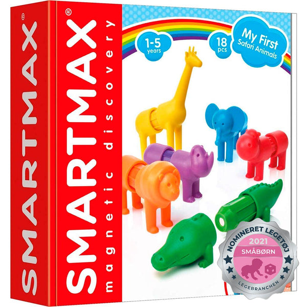 SmartMax- I miei primi animali da safari - Giocattolo magnetico